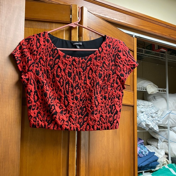 Express Dresses & Skirts - Crop top and pencil skirt